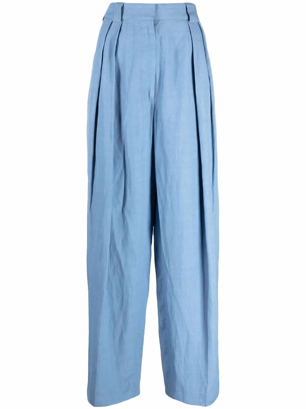 High-Waist Tailored Trousers