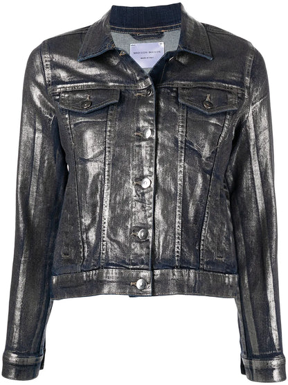Metallic Denim Jacket