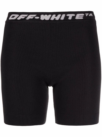 Logo-Waistband Sports Shorts