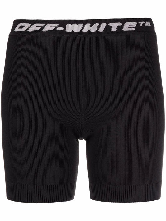 Logo-Waistband Sports Shorts