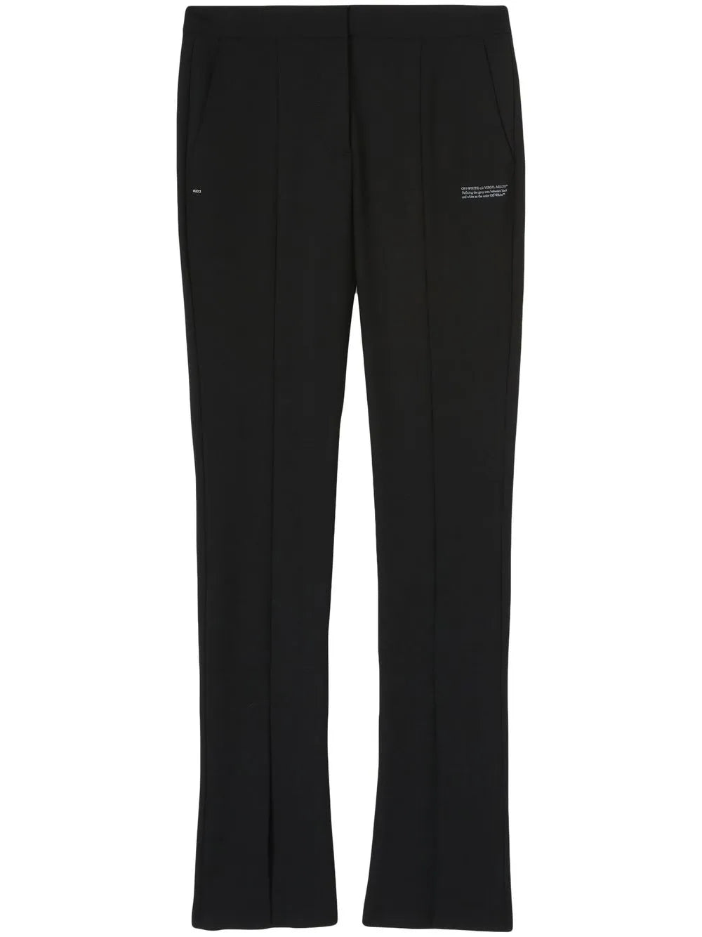 High-Waisted Tailored Trousers