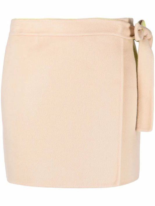 Side Tie Fastening Miniskirt
