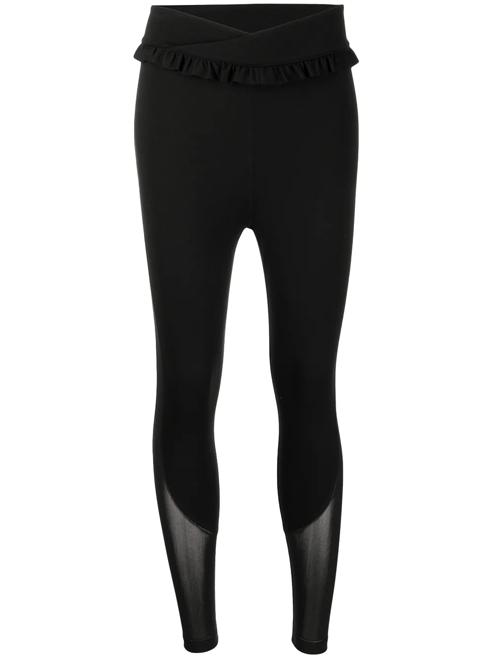 Ruffle-Trim Sports Leggings
