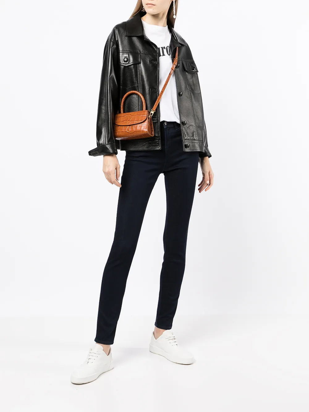 High-Waisted Skinny Jeans