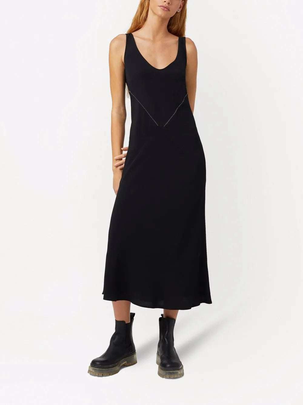 Paneled Tank Dress