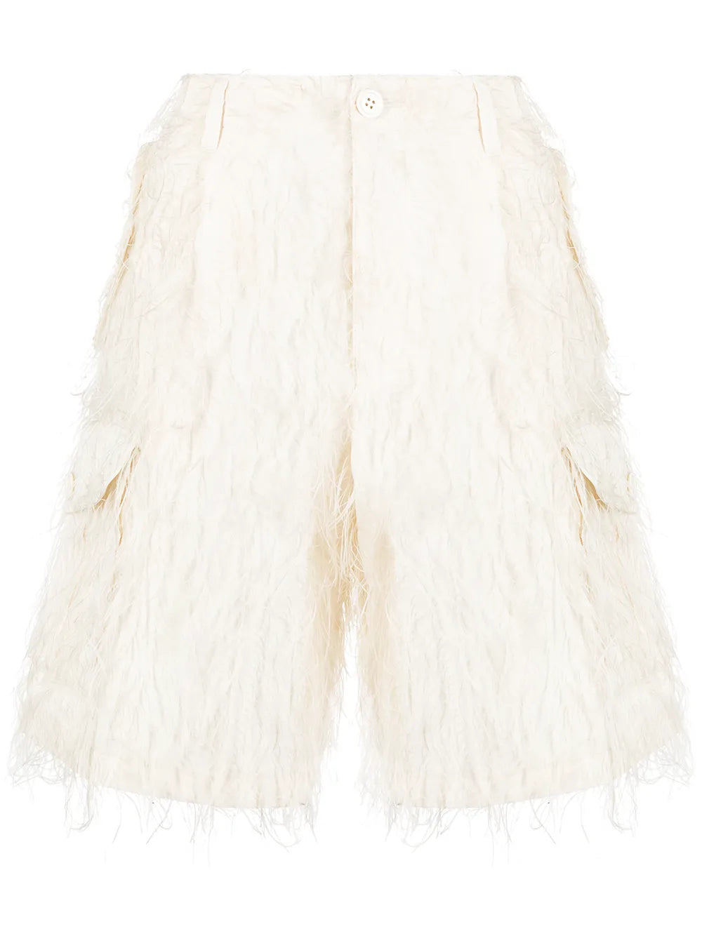 Fringed Cargo Shorts