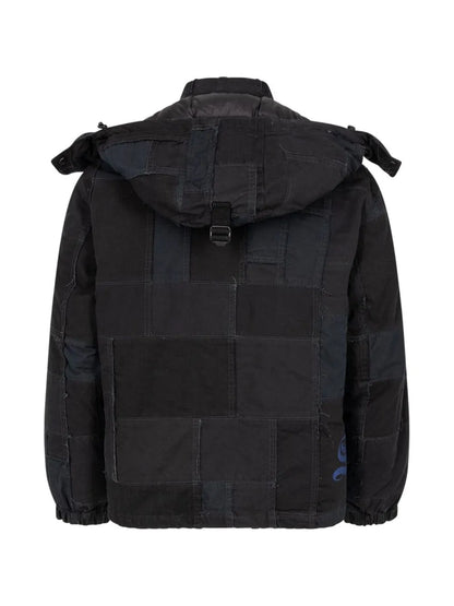 "Comme Des Garcons" Patchwork Puffy Jacket