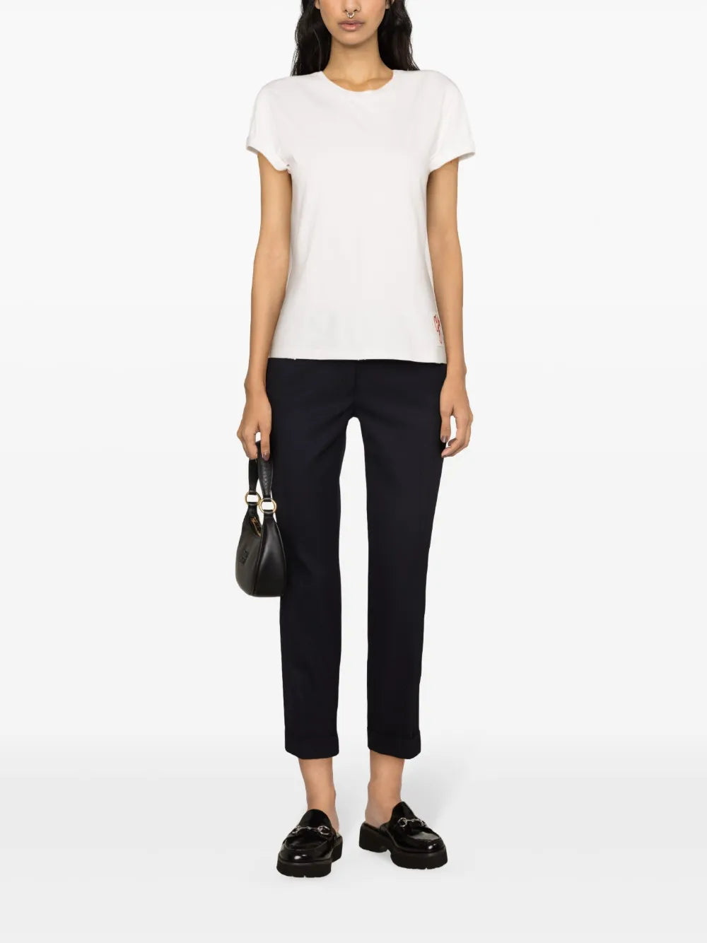 Mid-Rise Tailored Trousers