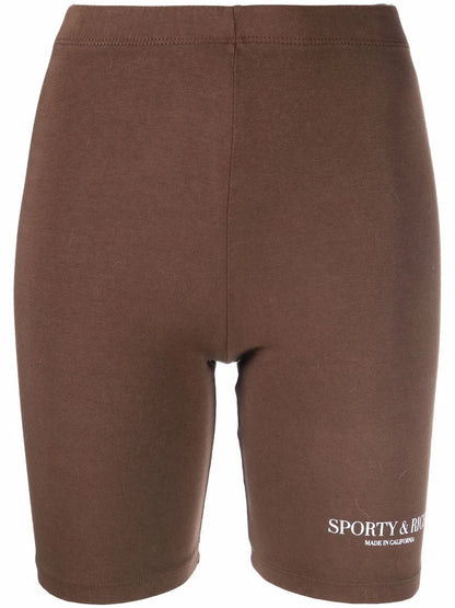 Logo-Print Bike Shorts