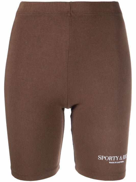 Logo-Print Bike Shorts