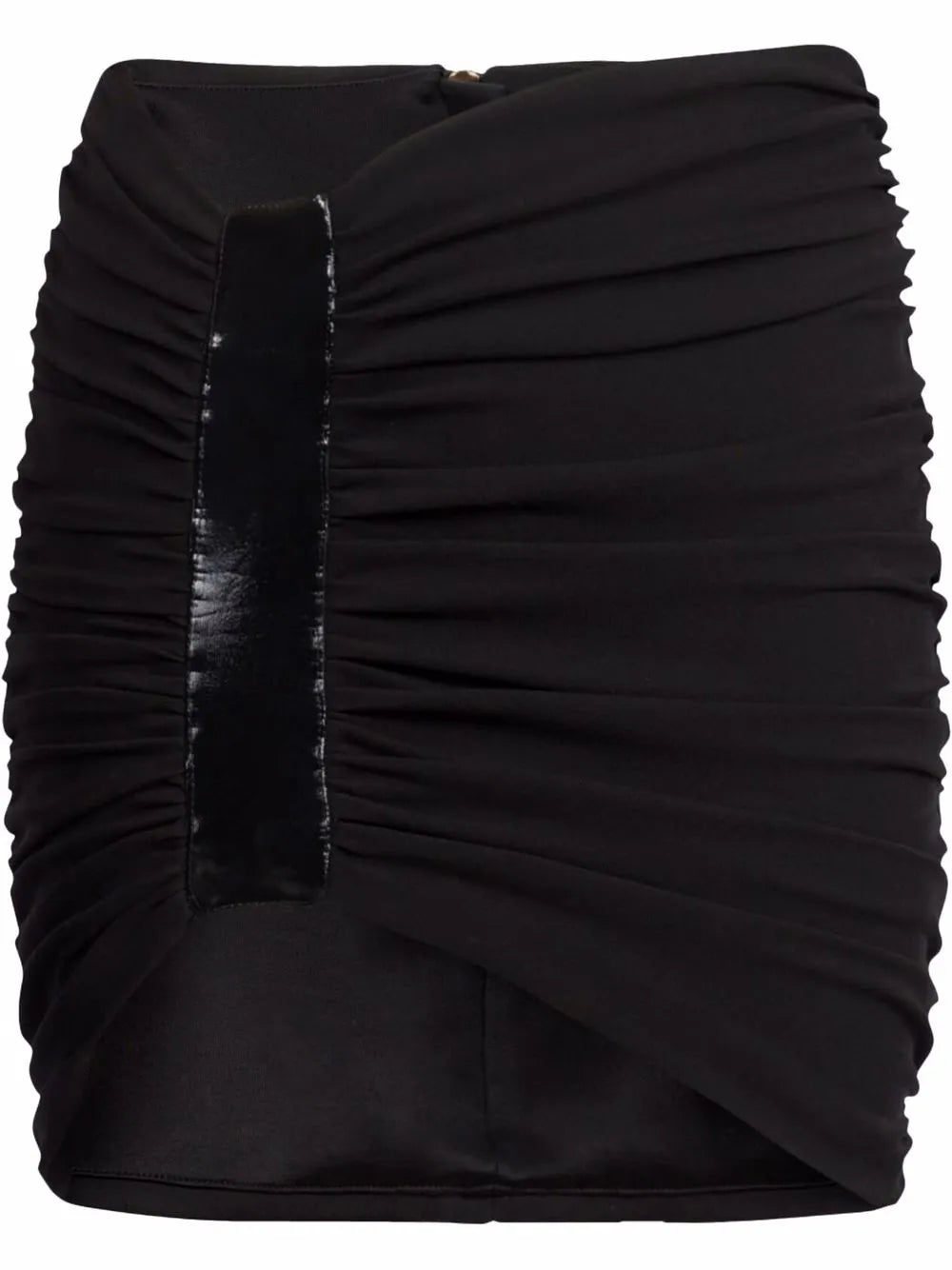 High-Waisted Gathered Skirt