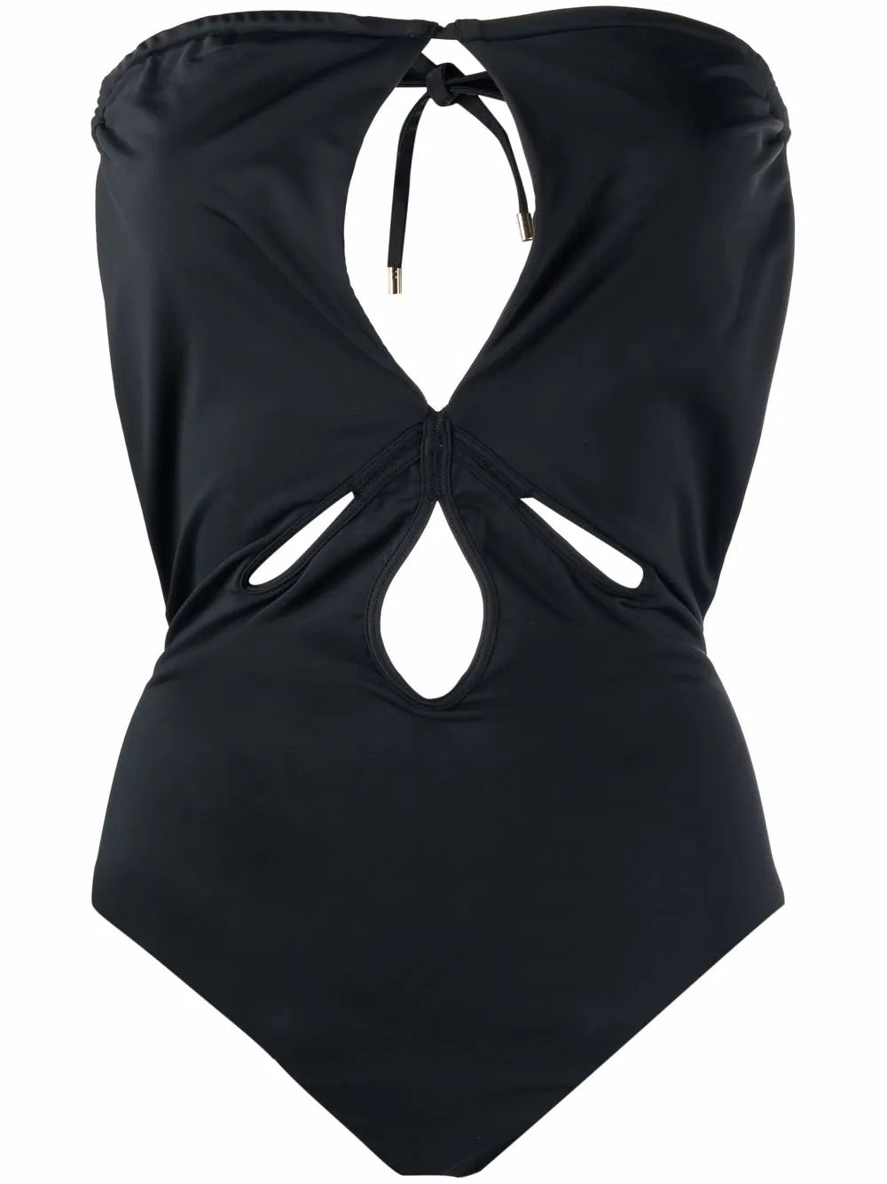 Cut-Out Strapless Swimsuit