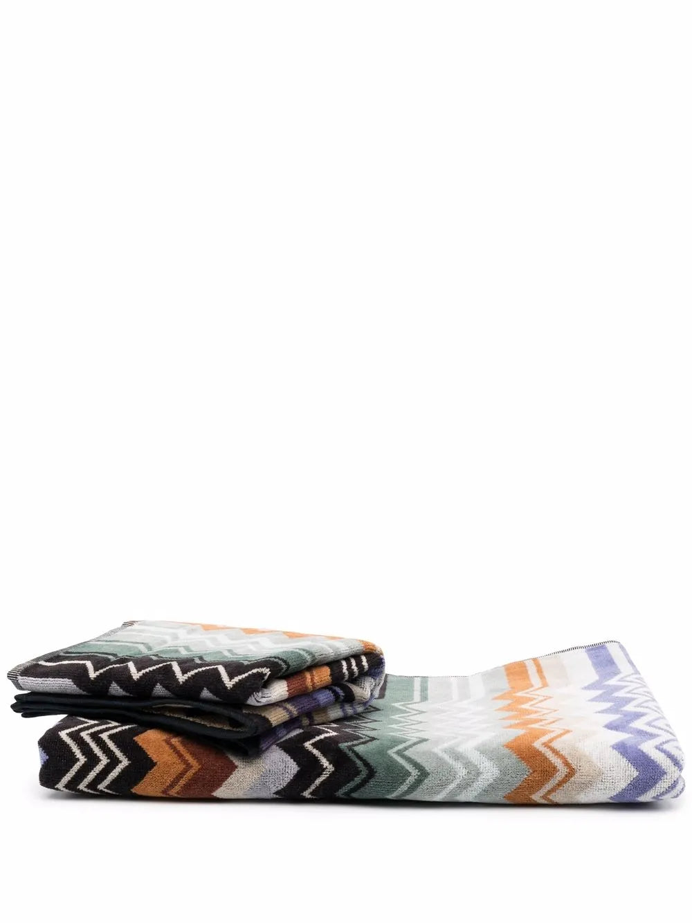 Zig-Zag Cotton Towel Set