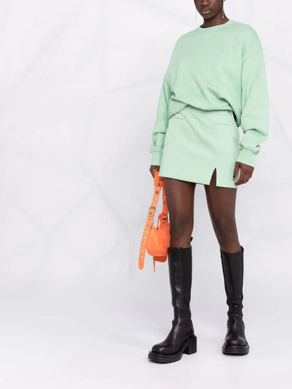 Drop-Shoulder Silhouette Sweatshirt