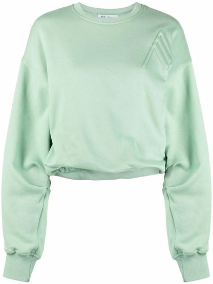 Drop-Shoulder Silhouette Sweatshirt