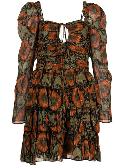 Naiya Abstract-Print Dress