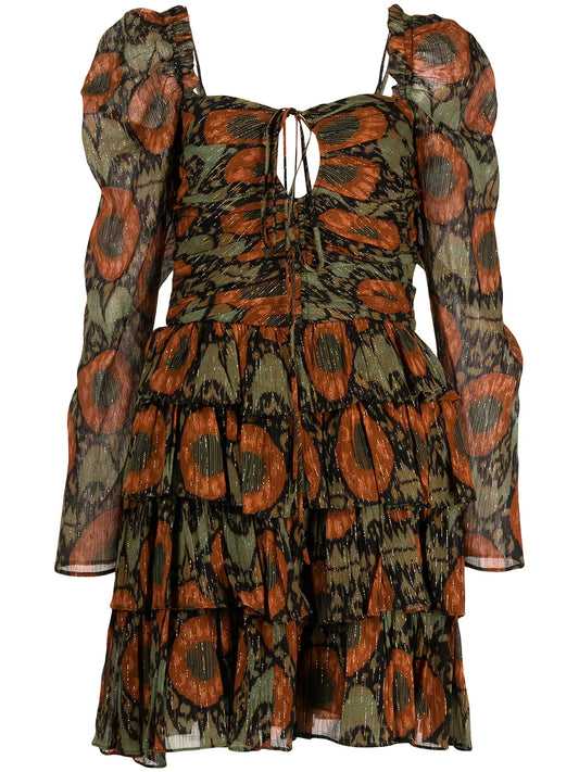 Naiya Abstract-Print Dress