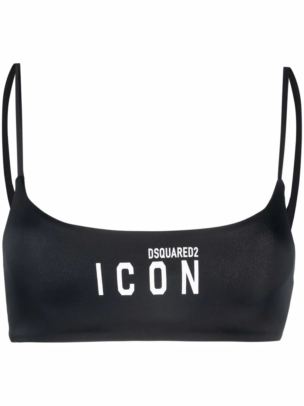 Icon-Print Bikini Top