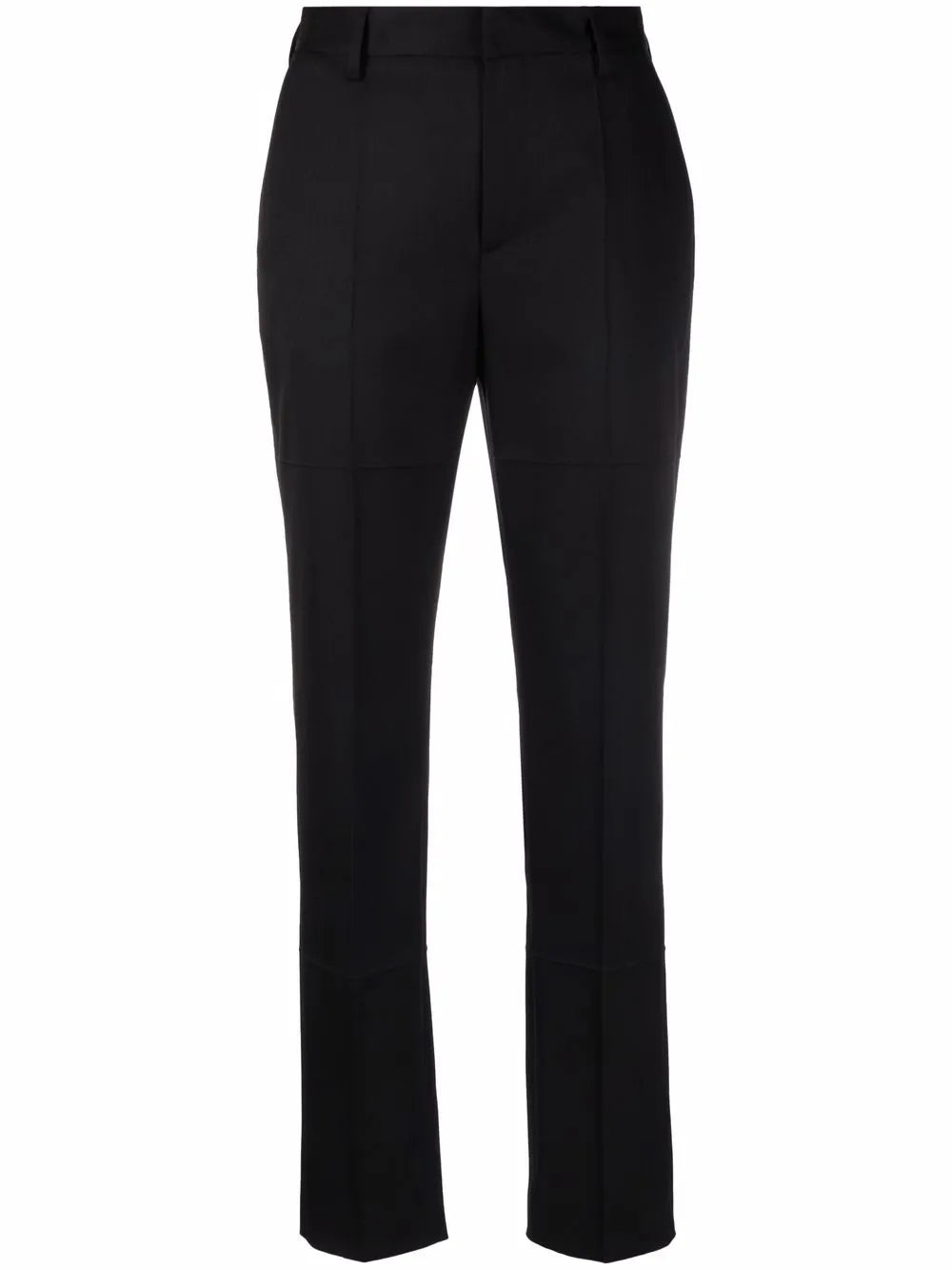 White-Stitch Tailored Trousers