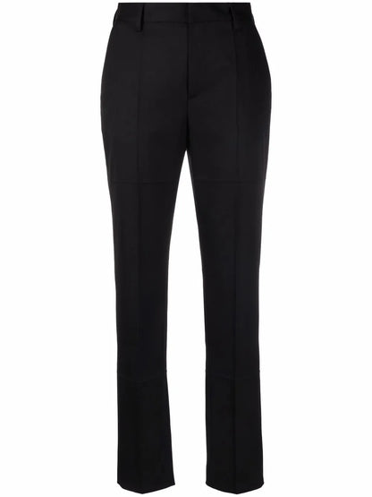 White-Stitch Tailored Trousers