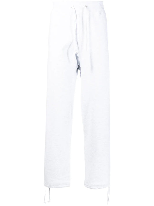 Drawstring-Waist Cotton Track Trousers