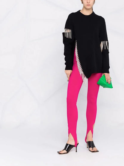 Jamie Cut-Out Stirrup Leggings