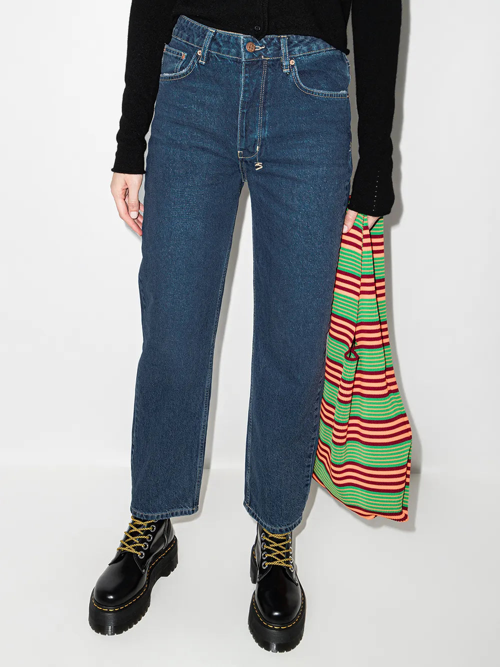 Brooklyn Bluebell Wide-Leg Jeans