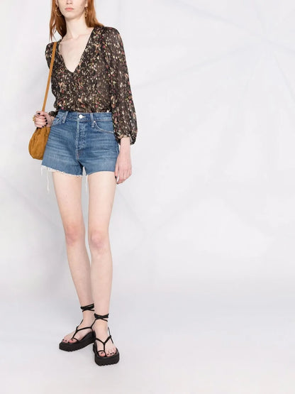 The Tomcat Frayed Denim Shorts