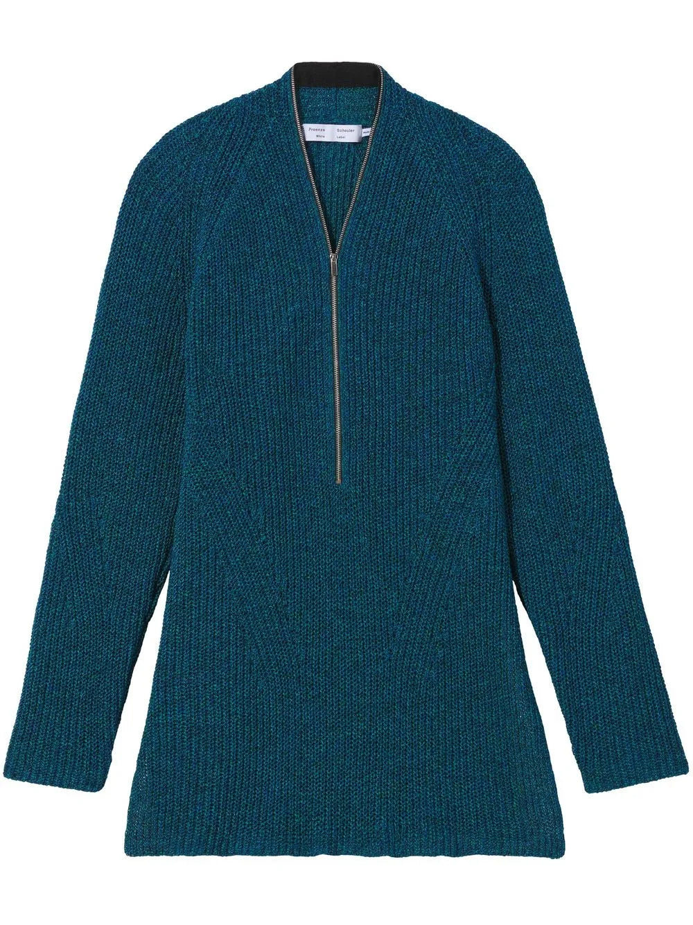 Chunky Knit Zip Top