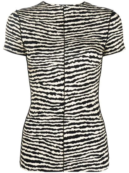 Zebra-Print T-Shirt
