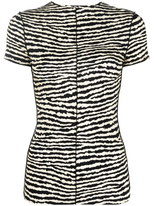 Zebra-Print T-Shirt