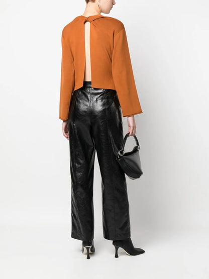 Rear Knot-Detail Jumper