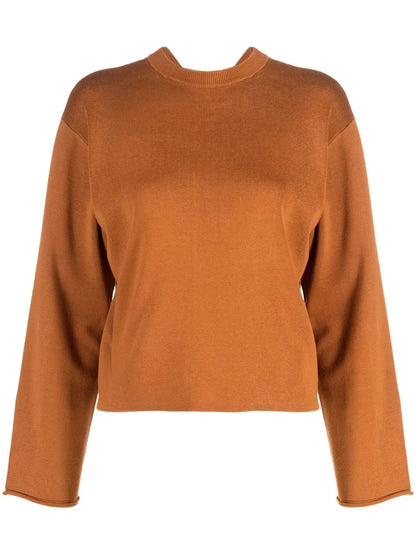 Rear Knot-Detail Jumper
