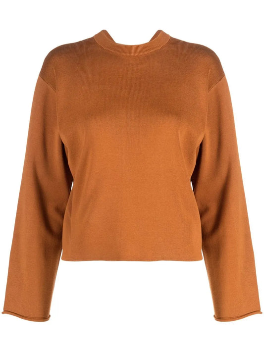 Rear Knot-Detail Jumper