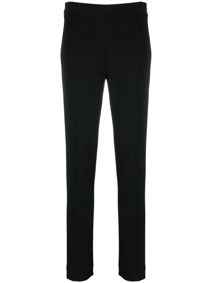 Bi-Stretch Crepe Slim Trousers