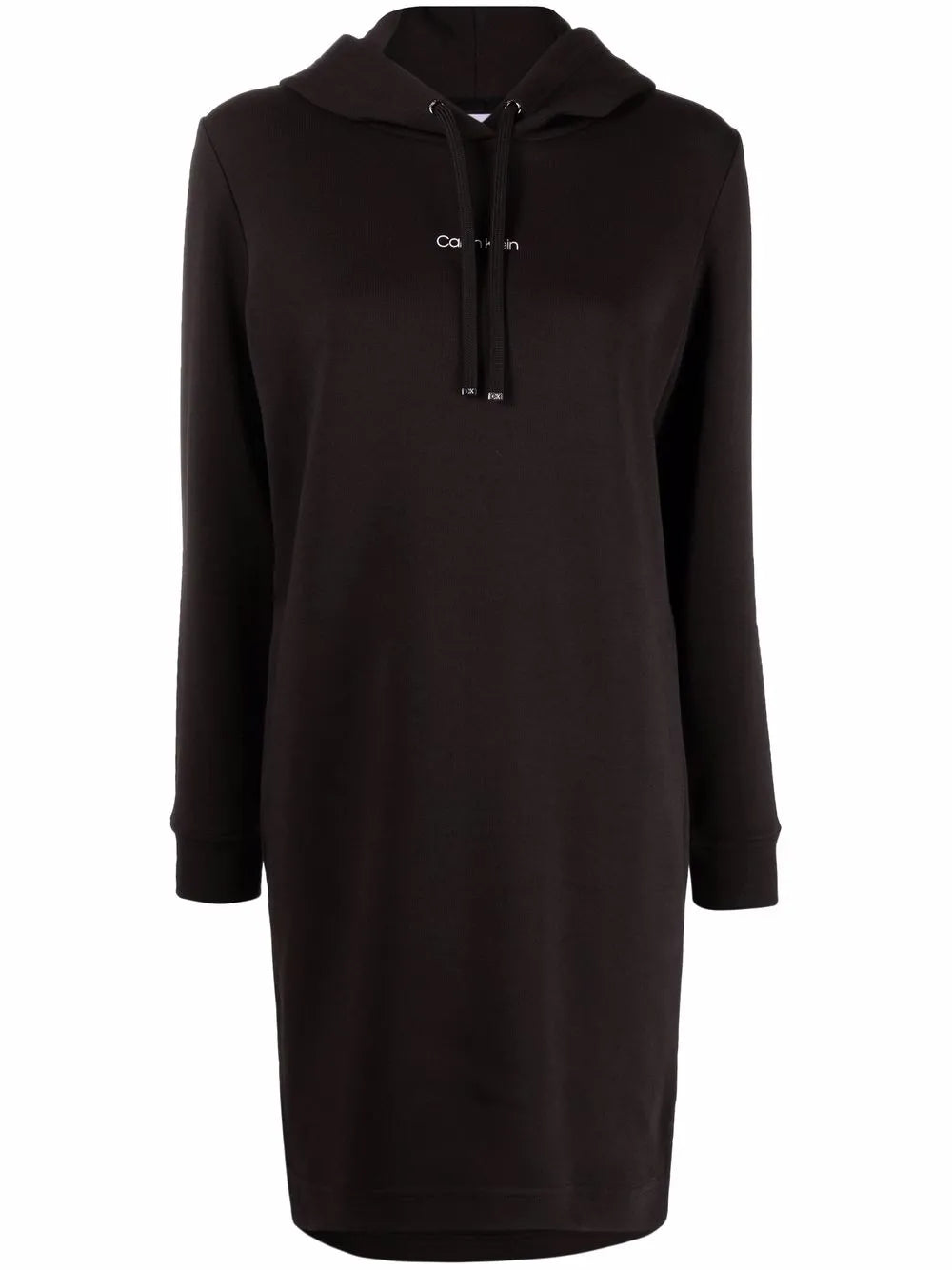 Logo-Print Hoodie Short Dress