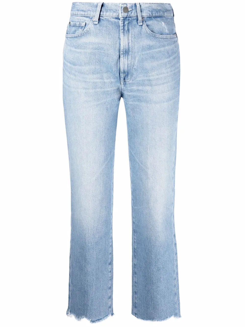 High-Rise Cropped Logan Jeans