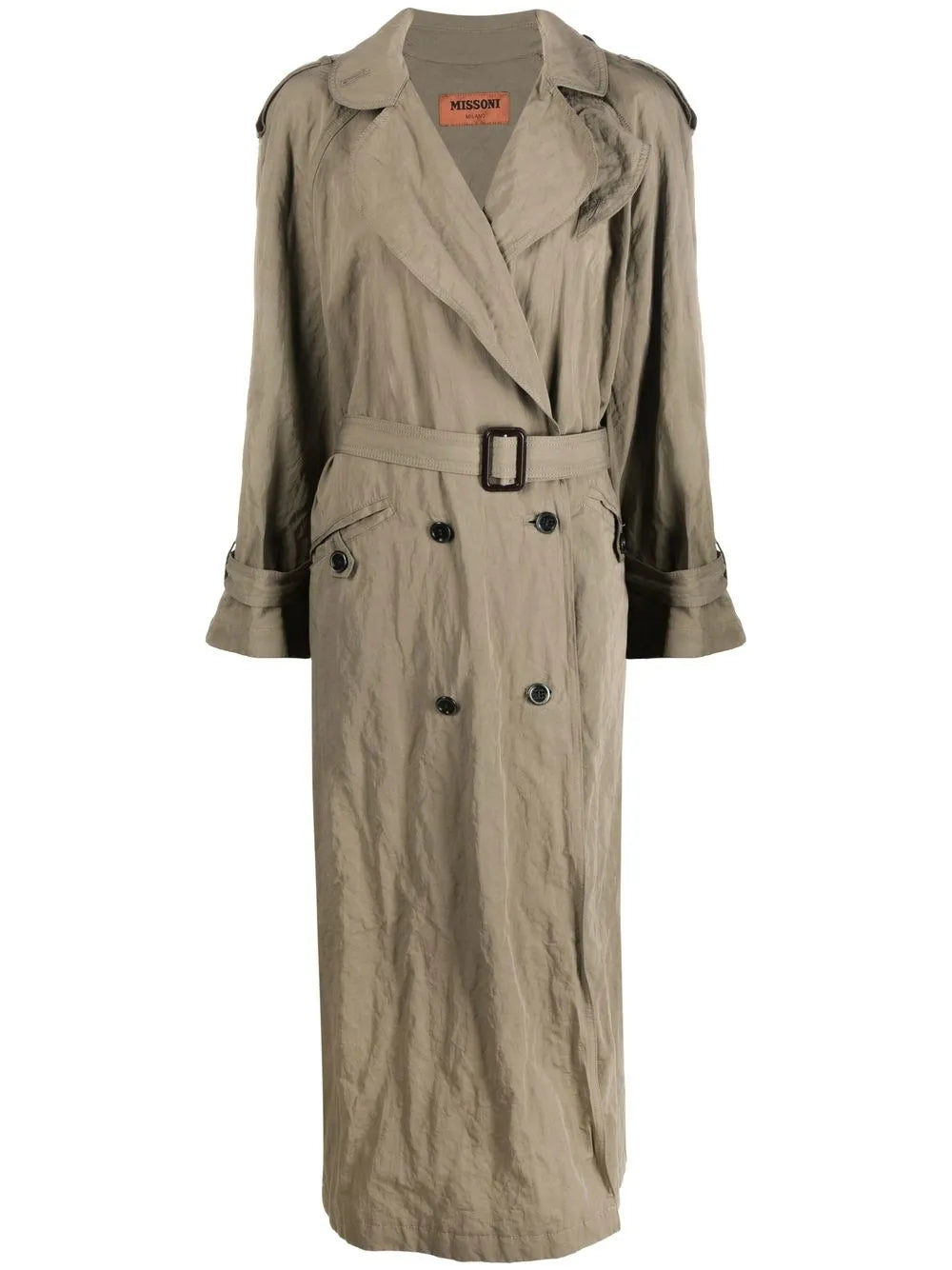 Double-Breasted Trench Coat