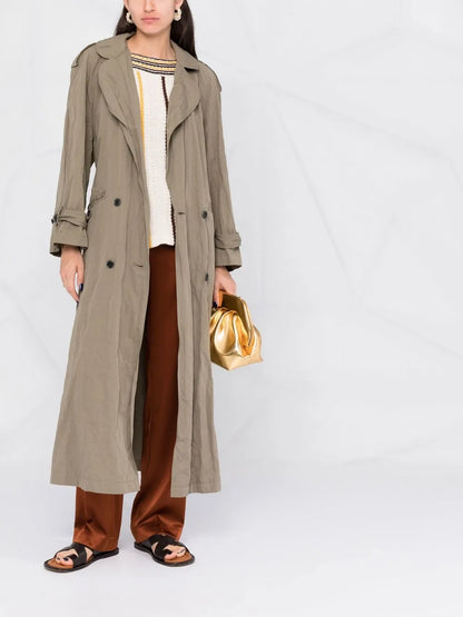Double-Breasted Trench Coat