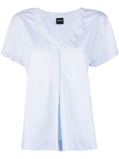 V-Neck Short-Sleeved Top