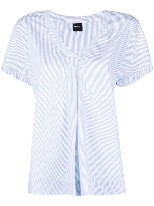 V-Neck Short-Sleeved Top
