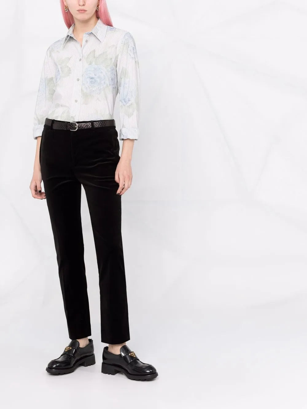 Kythia Slim-Fit Trousers