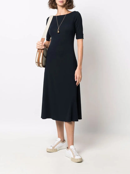 Short-Sleeve Day Dress