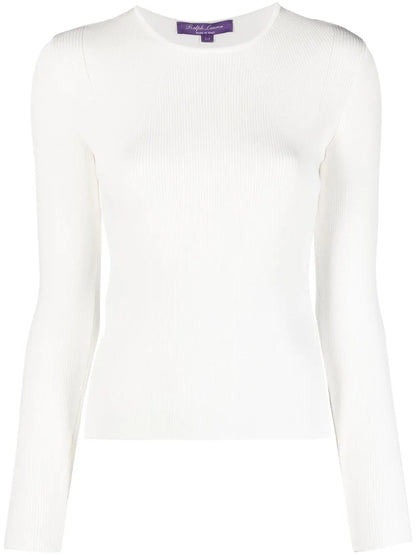 Long-Sleeve Crew-Neck Jumper