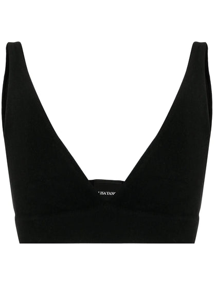 Triangle Cashmere Bralette