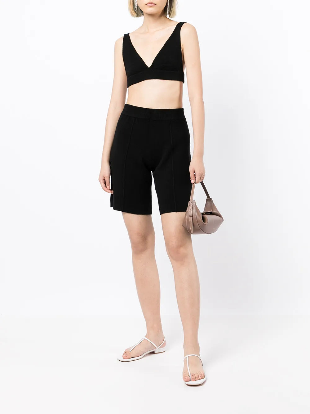 Triangle Cashmere Bralette