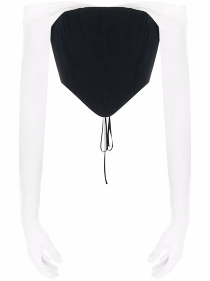 Gigi Lace-Up Corset Top