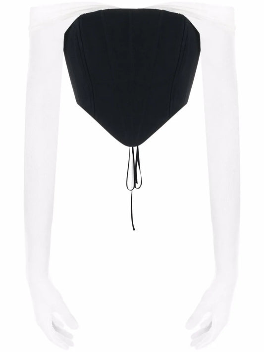 Gigi Lace-Up Corset Top