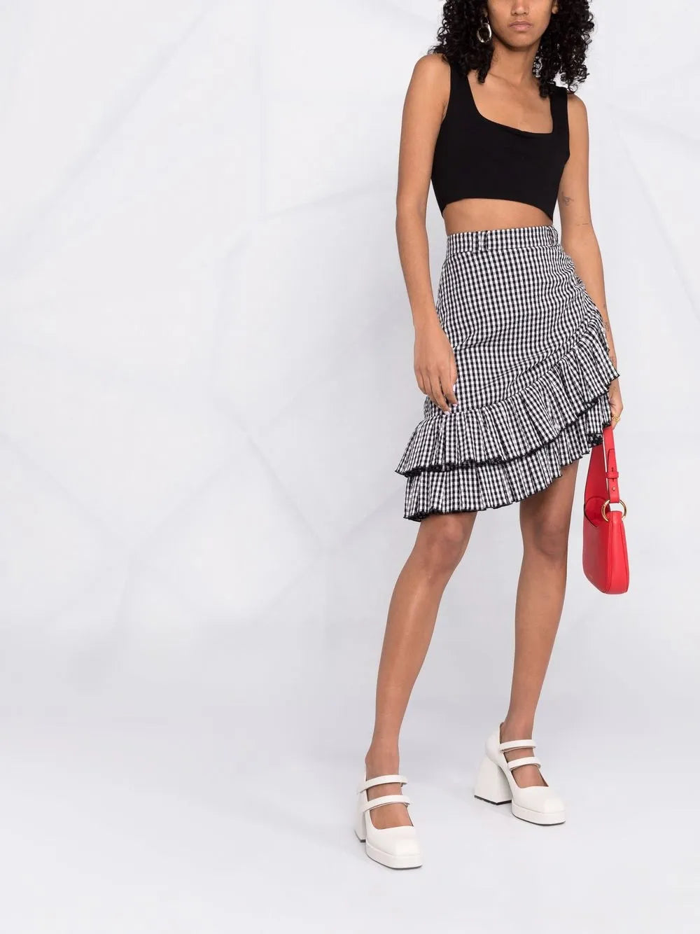 Miss Jane Sleeveless Cropped Top