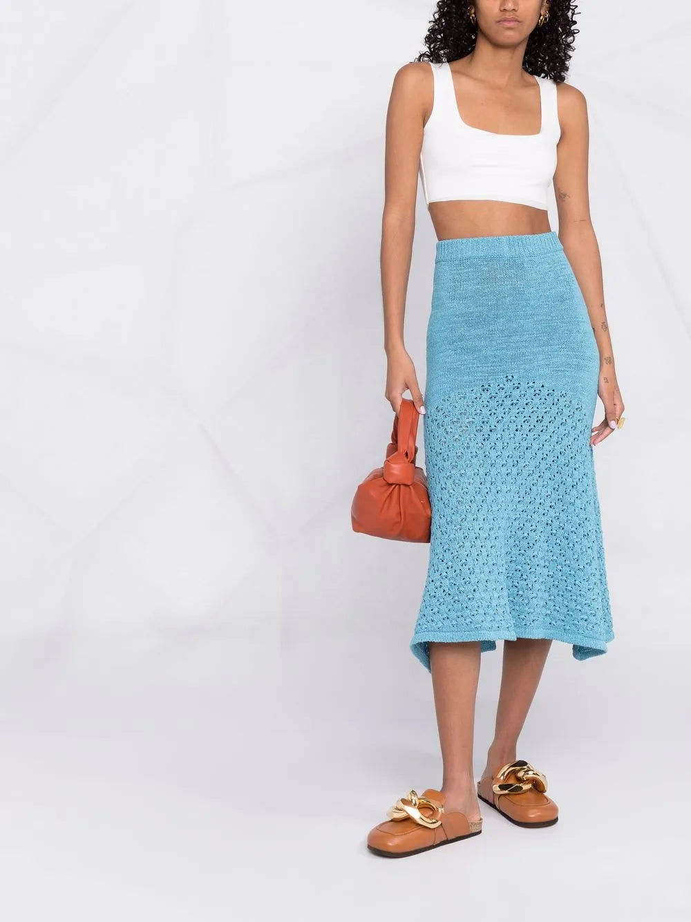 Miss Jane Sleeveless Cropped Top